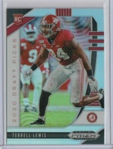 2020 Panini Prizm Draft Picks Terrell Lewis - Refractor / Rookie - Picture 1 of 2