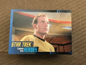 STAR TREK 2013 HEROES & VILLAINS COMPLETE100-CARD Base Set Original Series NrMt - Picture 1 of 4