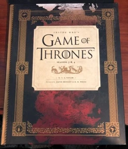 Inside Hbo's Game of Thrones II : Seasons 3 & 4, Hardcover by Taylor, C. A., NEW - Imagen 1 de 3