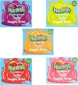Hartley's Sugar Free Jelly Crystals Custom Case, 15 x 23g Twin Sachets - Asstd. - Picture 1 of 6