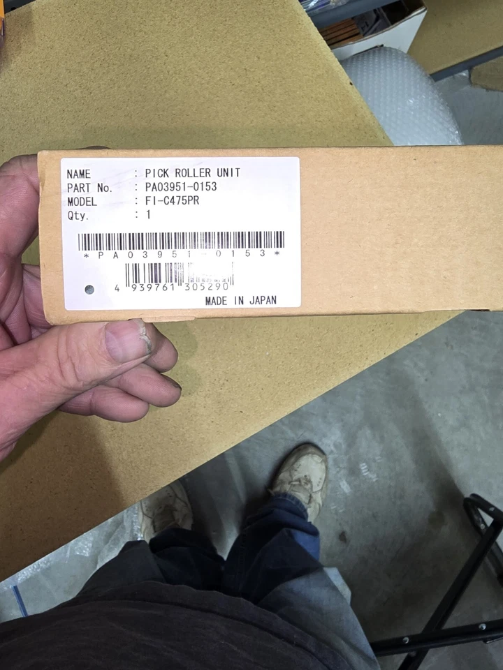 Genuine Fujitsu PA03951-0153 Scanner Pickup Roller for FI-4750 FI-4750N FI-4750C - Image 1 of 4