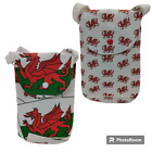 Welsh Cross Body Bag Wales Dragon Flag Drwg Cymru Cymraeg Small Adjustable Strap