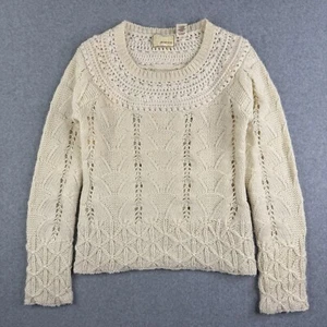 Anthropologie Guinevere Strickpullover Wolle/Alpaka/Angora Mischung Gr. M - Bild 1 von 7