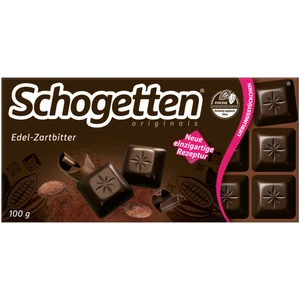 Schogetten Zartbitter Schokolade 50% Kakao 100g Tafel - Bild 1 von 4