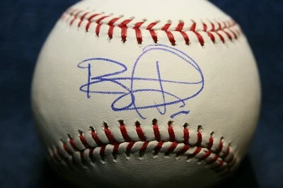 BÉISBOL AUTOGRAFIADO FIRMADO POR BRANDON PHILLIPS OML CINCINNATI REDS ATLANTA BRAVES Foto 1 de 2
