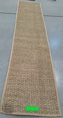 Alfombra de hilo roto NATRL / BEIGE 2'-6" X 12', precio reducido 1172759612 NF114A-212 Foto 1 de 4