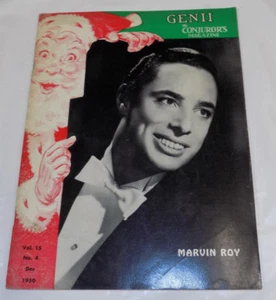 December 1950 GENII Magazine/MAGIC/Magician/MARVIN ROY Cover, Christmas Issue - Picture 1 of 1