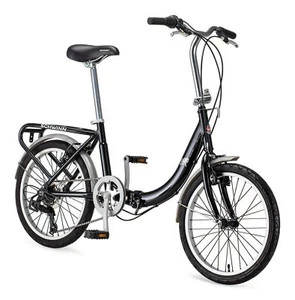 Schwinn Loop Folding Bike for Adult Men Women, 20-inch Wheels, 7-Speed Drivet... - Picture 1 of 8