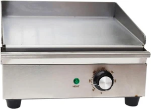 Commercial Electric Griddle, 12.5"X10.25" 1200W 110V Electric Countertop Griddle - Picture 1 of 6