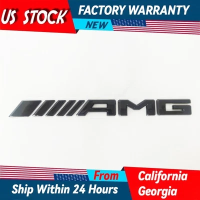 para tapa trasera maletero insignia letra logotipo 3D Mercedes Benz AMG emblema Foto 1 de 4