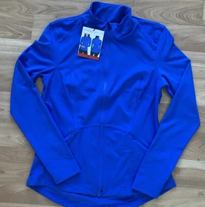 spyder active women jacketk,Ziper pockts,Ventilation,4ways Stretch Blue Size M - Picture 1 of 7