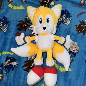 Official Sonic the Hedgehog SEGA Tails Joypolis Plush Soft Toy Japan Import 16" - Picture 1 of 5