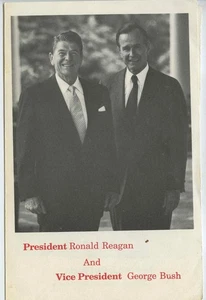3 piece lot * RONALD REAGAN campaign mailers Deukmejian Nancy Reagan George Bush - Picture 1 of 7