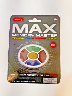 Schylling Max Memory Master Simon Says Game Lights Sounds NEW - Image 1 of 2