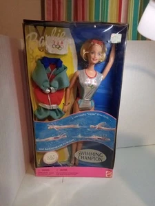 Teresa Swimming Champion Vintage Barbie 12" Doll New Mattel 1999 See Description - Picture 1 of 2