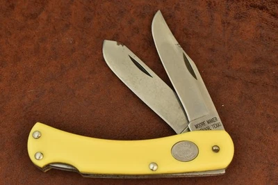 MOORE MAKER MATADOR TEXAS MADE IN USA DOUBLE LOCKBACK SODBUSTER KNIFE (28321) - Image 1 of 4