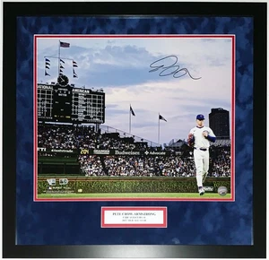 Pete Crow Armstrong handsigniertes Cubs 16x20 Foto MLB Fanatics COA gerahmte Platte - Bild 1 von 7