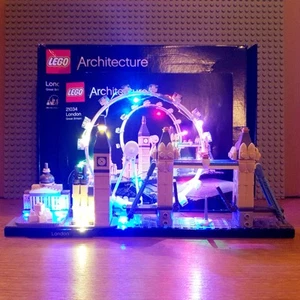 LEGO ARCHITECTURE - 21034 - LONDON - EX COND - INC BOX, INSTRUCTIONS & LIGHTING - Picture 1 of 2