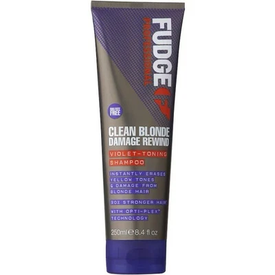 Fudge Professional Clean Blonde Damage Rewind Purple Toning Shampoo 250ml - image 1 of 4