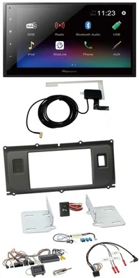 Pioneer DAB Lenkrad Bluetooth 2DIN USB Autoradio für Land Rover Evoque 2011-2013 - Bild 1 von 4