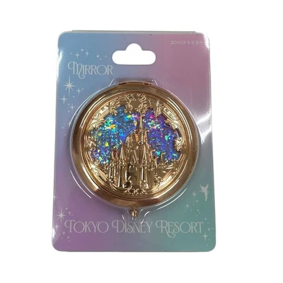 Tokyo Disney Resort 2025 Espejo Compacto Metálico Castillo de Cenicienta TDL - Imagen 1 de 2