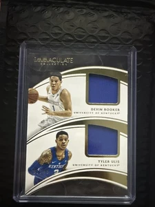 2016-17 Panini Immaculate Kentucky- Combos Devin Booker, Tyler Ulis #5 /99 - Picture 1 of 2