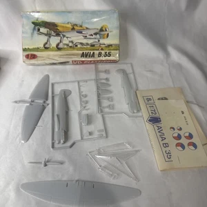 AVIA B.35 Plastic Model 1/72 Kovozavody Prostejov Plastikovy Model Plane - Picture 1 of 16