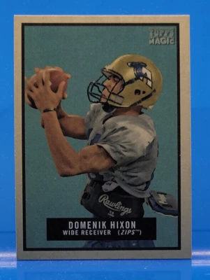 Domenik Hixon, WR - Topps-Magic - Zips, 2009 - #1 - Mini - Image 1 of 2
