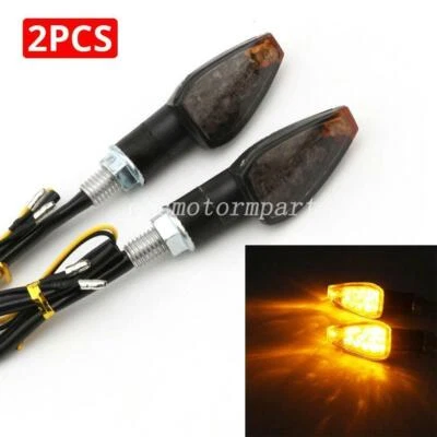 Mini luces LED de plástico de 3,5" para Suzuki GS450 GS500E GS1000 Foto 1 de 4