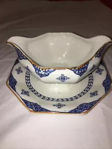 Woods Ware England Blue Bombay Sauciere - Bild 1 von 3