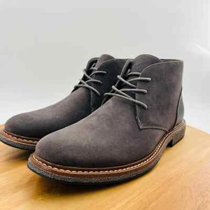 Vance Co. Orson Herren Wildleder Chukka Stiefel In Dunkelgrau Größe 10   - Bild 1 von 15