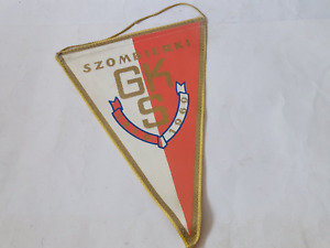 GKS  Szombierki Bytom  Soccer Sport Club Poland pennant flag  60s