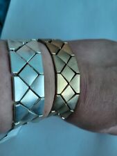 DesignSix Hurley Geometric bracelets Matte Silver/gold