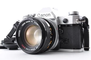 Canon AE-1 Silver / Lens FD 50mm f/1.4 S.C.C. Excellent+3 SLR from Japan x2847 - Picture 1 of 22