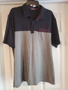 Travis Matthew Mens XL Performance Golf Polo Purple And Grey Bundle Of 2 - Picture 1 of 8