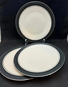 Franciscan Midnight Mist Dinner Plates (set of 3) - Picture 1 of 5