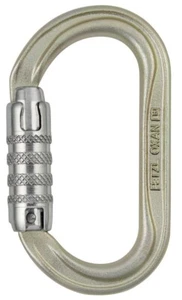 Petzl 11mm Oxan Triact-Lock High-Strength Oval Carabiner Connector Climbing - Picture 1 of 1