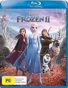Frozen 2 (2019, Blu-ray, Rg0) Anna, Elsa, C Description, Disc & Case, BRAND NEW - Picture 1 of 3