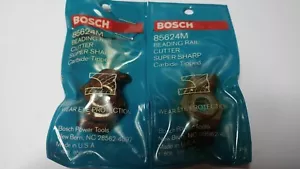 QTY 2 brocas de enrutador con punta de carburo cortador de riel de cuentas Bosch 85624M - Imagen 1 de 6
