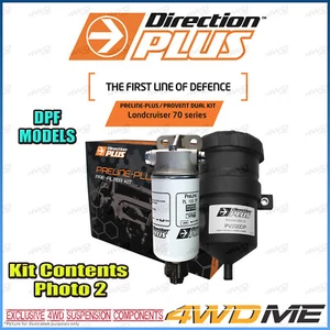 Fits TOYOTA LANDCRUISER 76 78 79 1VD V8 DPF PROVENT + PRELINE COMBO FILTER KIT - Picture 1 of 3