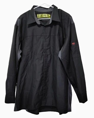 Red Kap Men's Long Sleeve Performance Plus Shop Shirt with OilBlok Technology... - Image 1 of 4