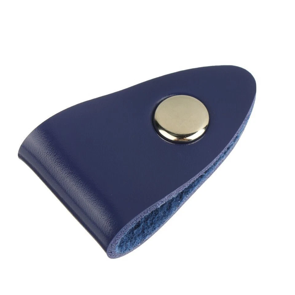 Correa de cable de datos de cuero PU, organizador de cable para auriculares, clip - tipo bobinadora de cable Foto 1 de 4