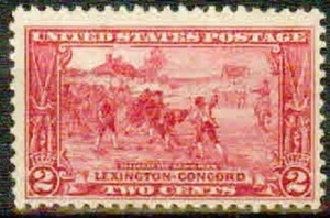 USA  - 1923  – LEXINGTON & CONCORD  – VF  * - Bild 1 von 1