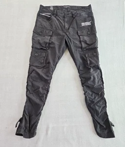 Cult of Individuality New York Rocker Cargo Jeans Men's 36x31 Black EUC Rocker - Picture 1 of 14