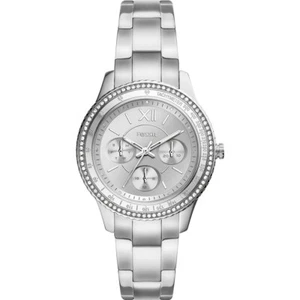 Fossil Silver Damski zegarek z wieloma tarczami Stella Sport ES5108 - Zdjęcie 1 z 6