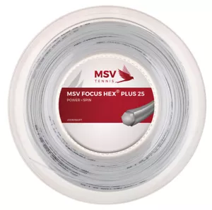MSV Focus-Hex Plus 25 17 1,20 mm Tennissaiten 200M Rolle - Bild 1 von 3