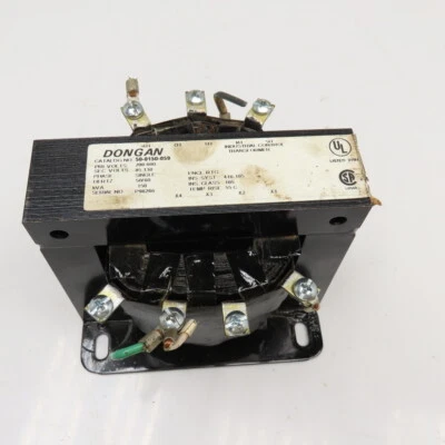 Dongan 50-0150-059 208-600V Pri .150kVa 85-130V Sec. Transformador 1Ph Foto 1 de 4