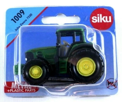 John Deere 1009 Tractor Licensed 7530 Toy Collectable Metal and Plastic Sealed  - Image 1 of 4