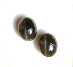 Awesome Scapolite Cat's Eye Cabochon AAA Quality Oval Shape 10*13 mm 15.10 Cts - Picture 1 of 2