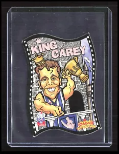 AFL 1997 Footy Oddbodz Hypervision Caricature King Carey PINK CB-2-1-B-4 - Foto 1 di 8